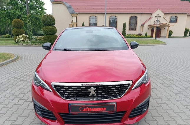 Peugeot 308 cena 51500 przebieg: 166000, rok produkcji 2017 z Góra małe 742